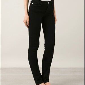 Gold Sign Misfit Black Skinny Jeans Size 28